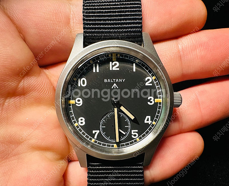 발타니 카키필드 더티더즌 36mm 쿼츠 시계 판매--0