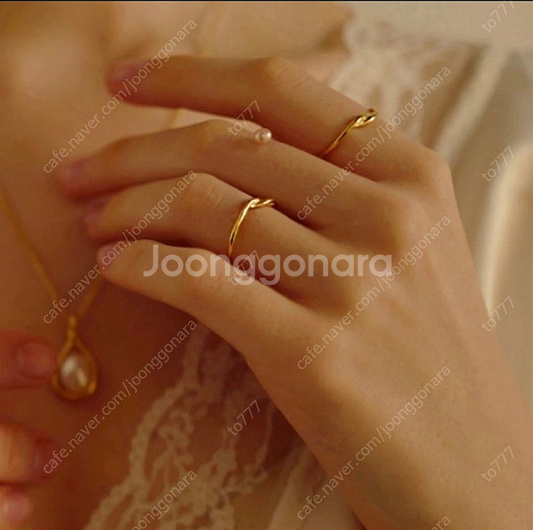 피오레 레이어드 반지 빈티지 반지--0