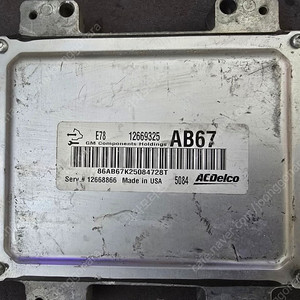 (중고) 쉐보레 크루즈 중고품 ECU (구매전전화필수) 12669325 AB67 / 12668866