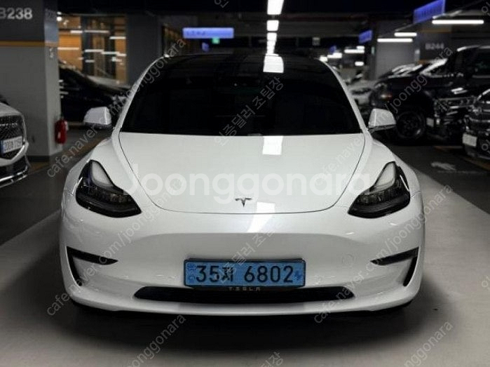 테슬라중고 1인신조 금연 중고차 테슬라 모델 3 EV ...--2