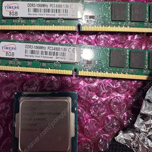 i7 4790, 외산 ddr3 8기가 lp버전, 바이스키 rx580 레드데빌 워터블럭