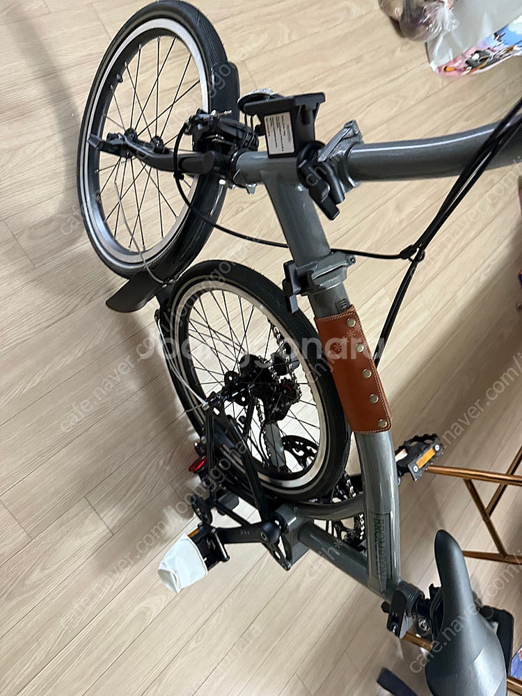 브롬톤 p 새상품! 스톰그레이 카드가능--3