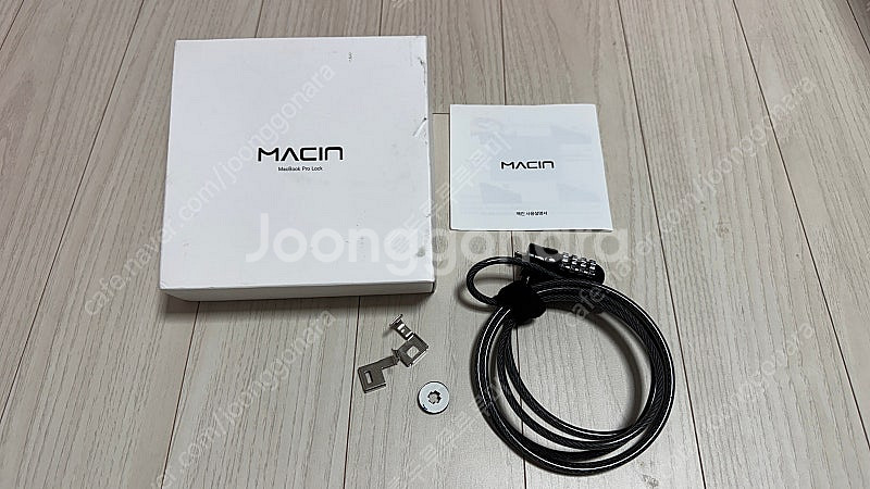 맥북프로용 보안잠금장치 맥킨(macin) 판매합니다--0