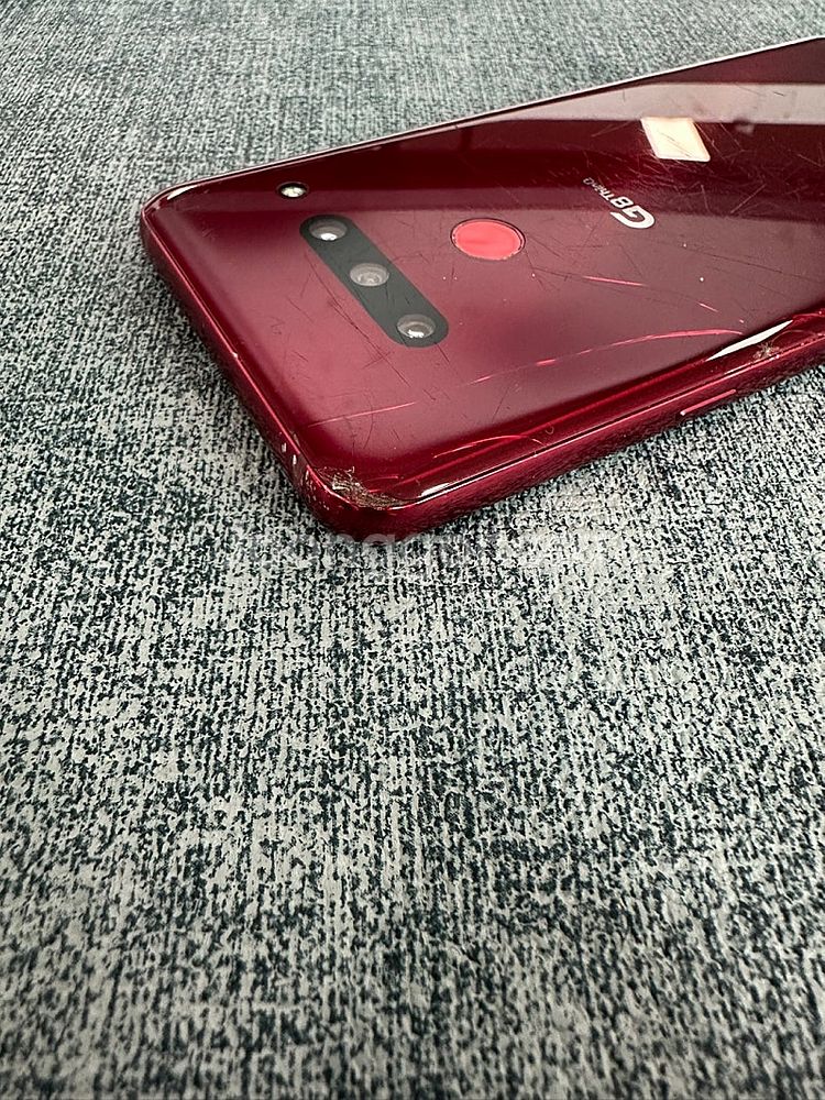 LG G8 128기가 레드색상 액정파손 기능정상 서브용...--5