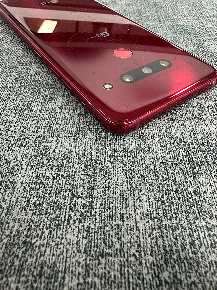 LG G8 128기가 레드색상 액정파손 기능정상 서브용...--6