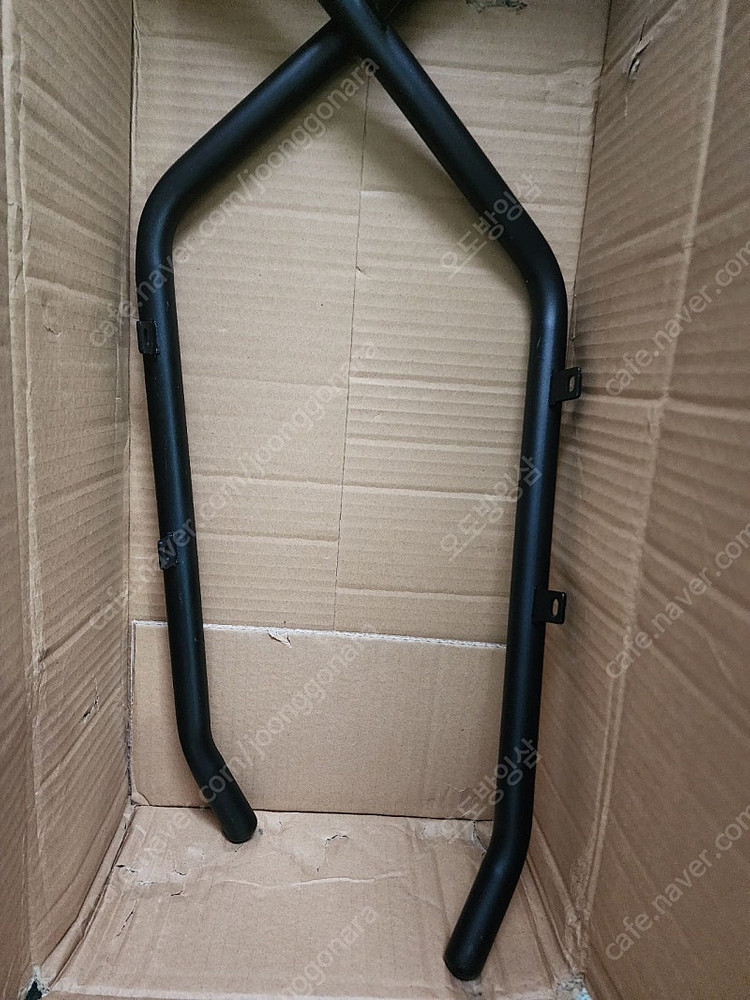 nmax 발판 범퍼 가드 일체형 블랙 색상 팔아요 21년-24년용--3