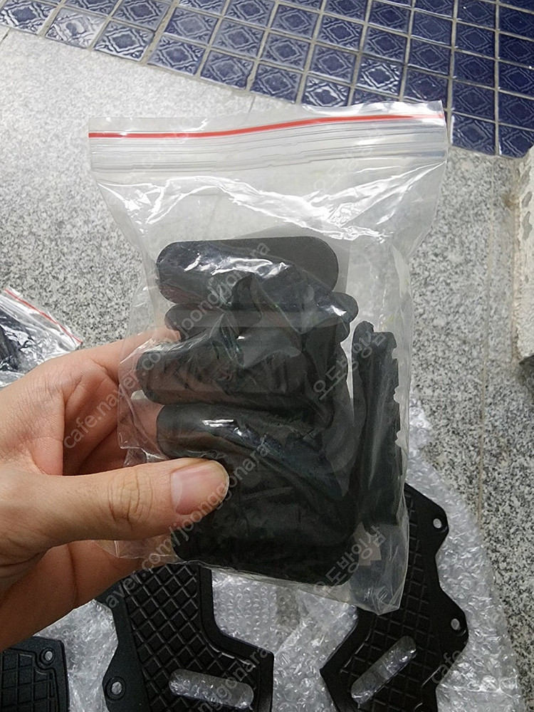 nmax 발판 범퍼 가드 일체형 블랙 색상 팔아요 21년-24년용--6