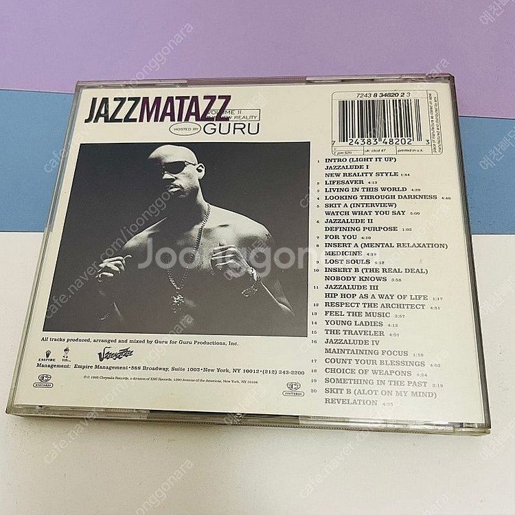 [중고음반/CD] 외힙 구루 Guru - Jazzmat...--1