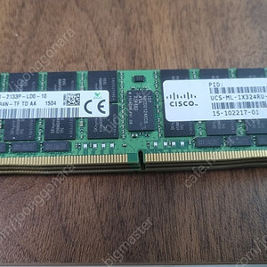 서버용 램 하이닉스 ddr4 pc-2133p-LLD0-10 32gb 팝니다