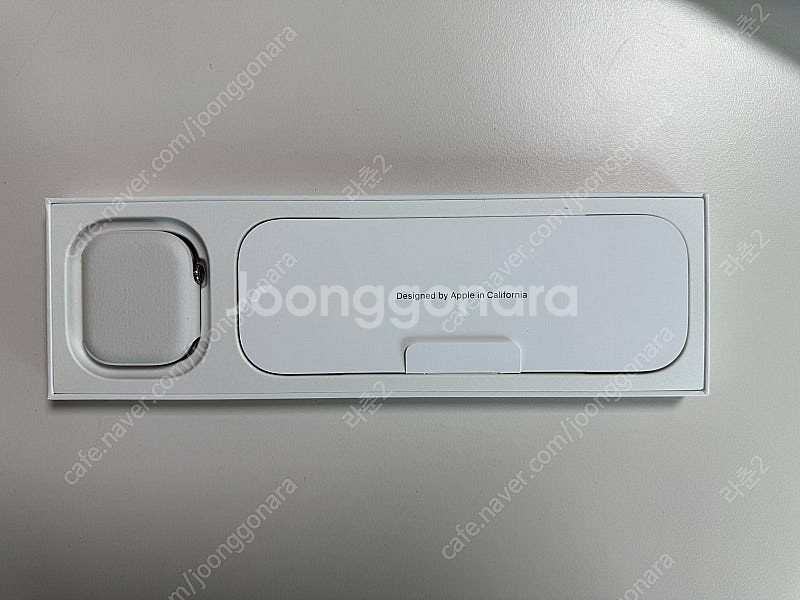 애플워치10 티타늄 46mm 내추럴 정품스트랩--2