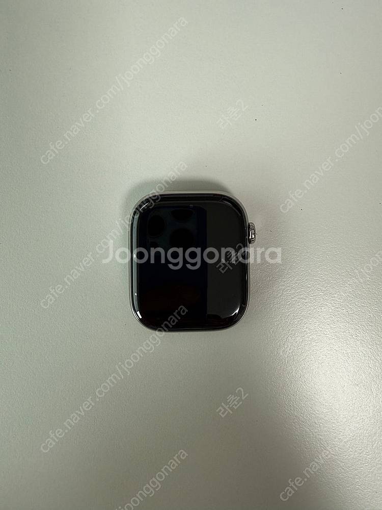 애플워치10 티타늄 46mm 내추럴 정품스트랩--3