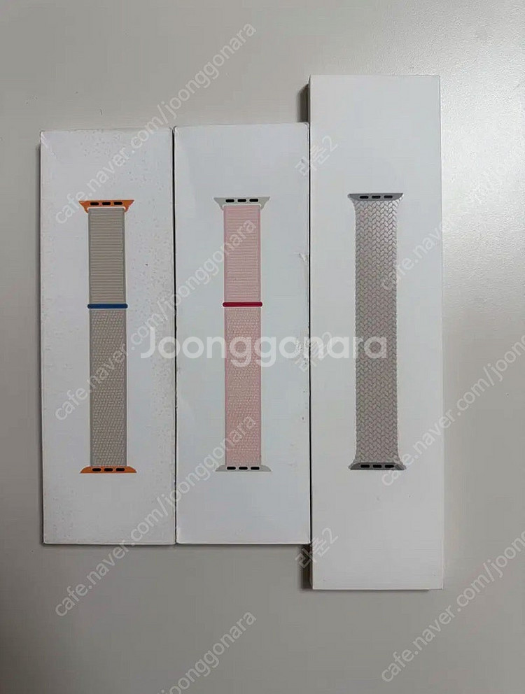 애플워치10 티타늄 46mm 내추럴 정품스트랩--6