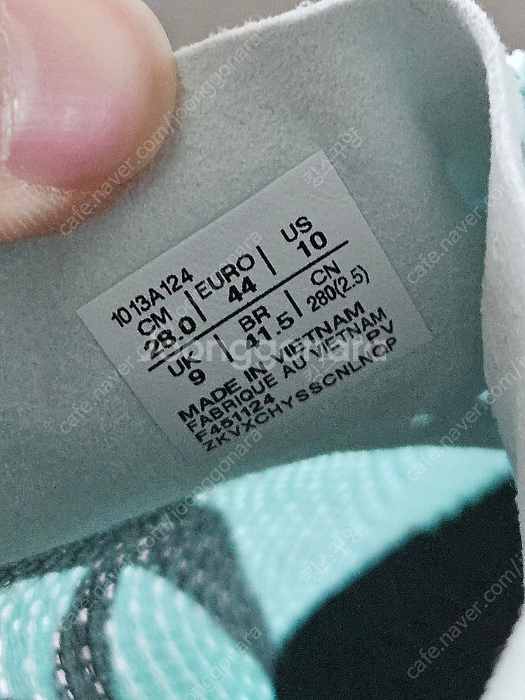 (280) 아식스 메타스피드 엣지 파리 민트컬러 미시착...--4