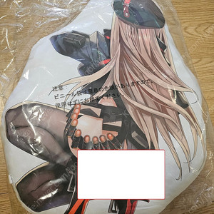니케 라피 쿠션(일본 편의점 뽑기 경품) 높이x너비 50cmx40cm