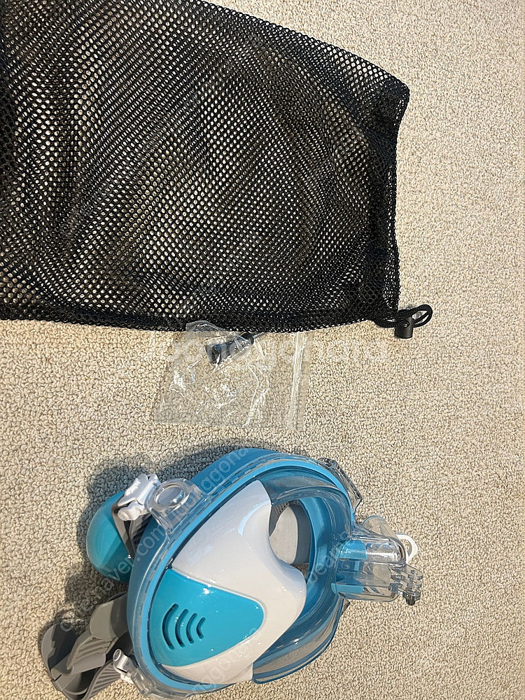듀얼브레서 v3 아동용 스노클링 마스크 (택포)--4
