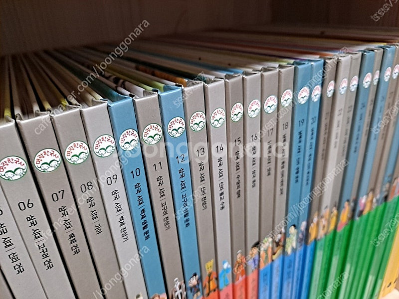 명랑한국사, 대지기,놀이터,스티커등--2