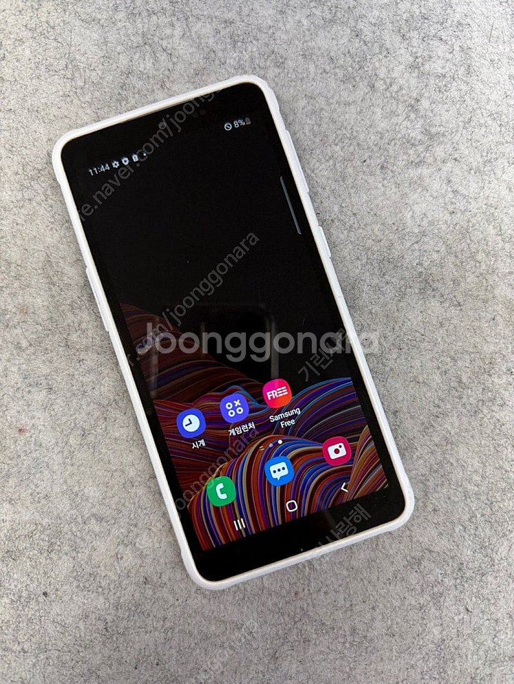 (무잔상)갤럭시엑스커버5 화이트 64G 미파손 깔끔한 ...--2