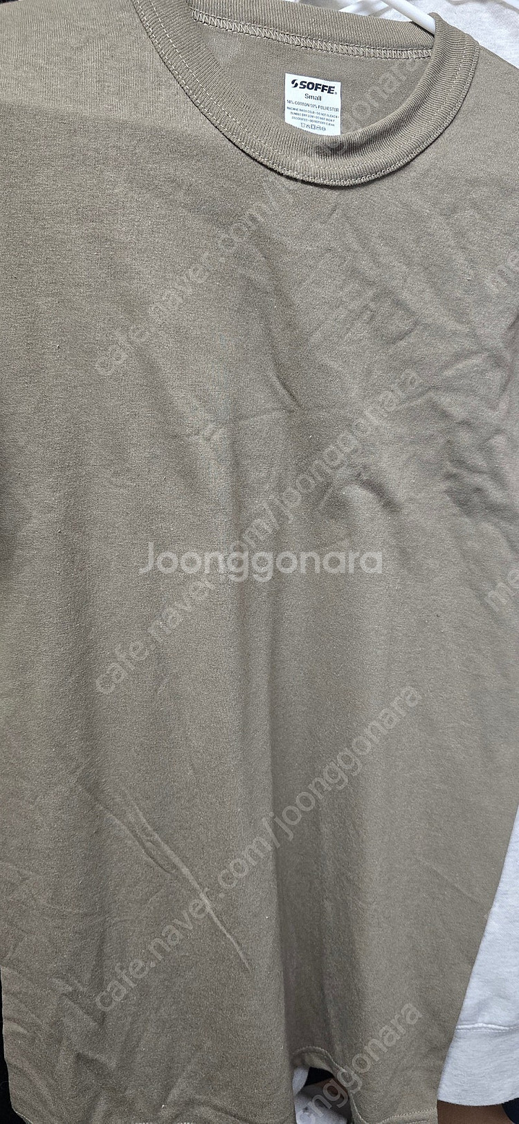 메드인USA미군그린셔츠 스몰--1