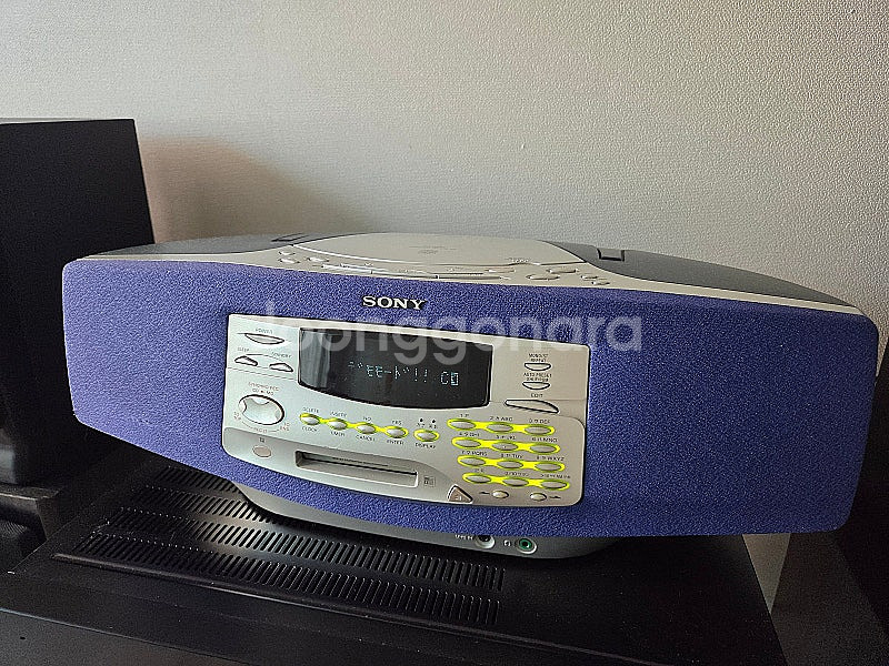 소니 레트로 붐박스 SONY 희귀 MD 오디오시스템--1