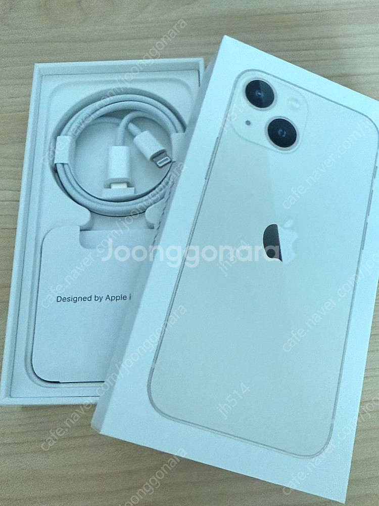 아이폰 13 미니 스타라이트(화이트) 128 배터리 86--6