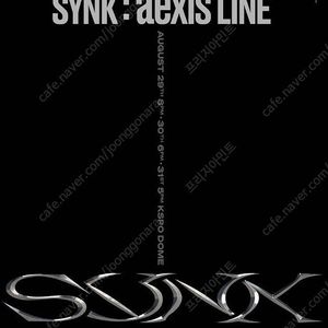 에스파 콘서트 2연석 양도 2025 aespa LIVE TOUR - SYNK : aeXIS LINE -