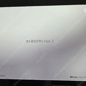 샤오미 패드 7 8gb/128gb