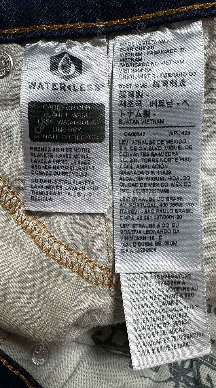 리바이스 511 슬림 청바지 31x32 사이즈 levis 511 slim jeans--4