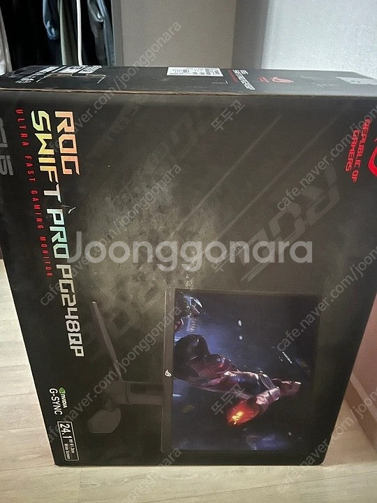 미개봉 새재품 ASUS ROG PG248QP 모니터--0