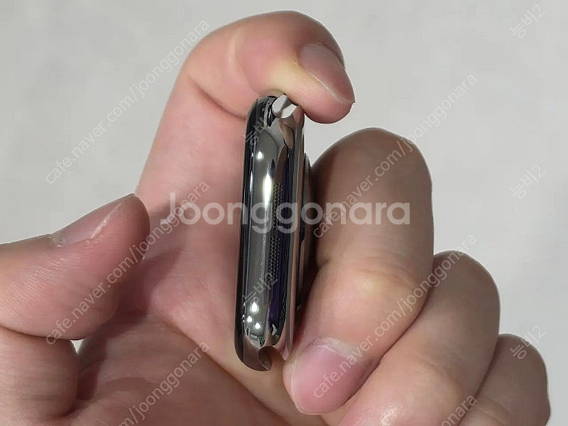 애플워치10 티타늄 내추럴 컬러 팝니다--5