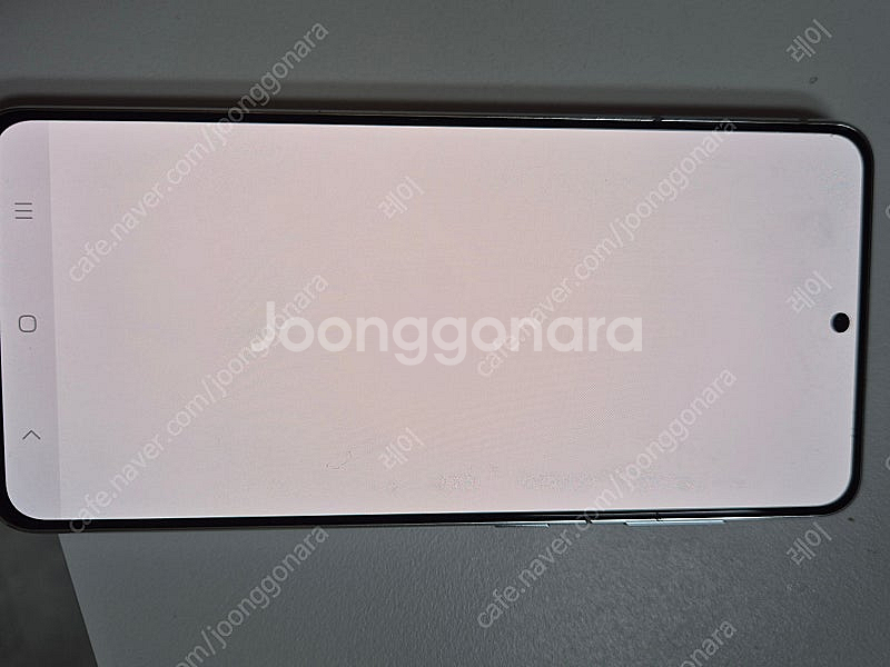 갤럭시S21 팬텀화이트 256G팝니다 SM-G991N--4