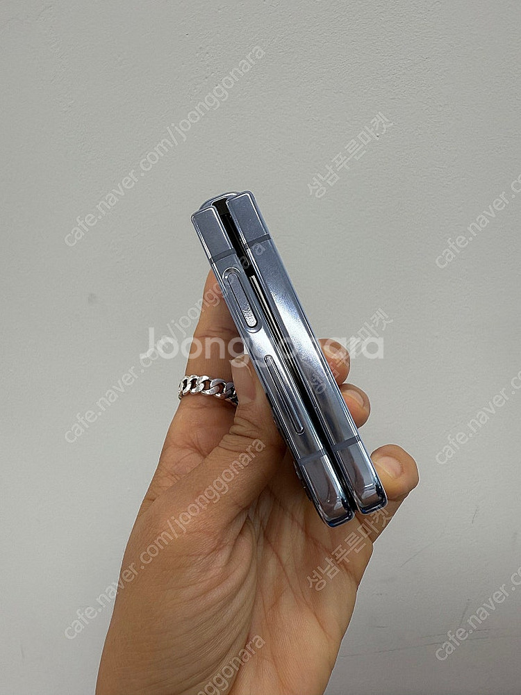 F721 갤럭시 Z플립4 블루 256기가 21만 판매합...--5