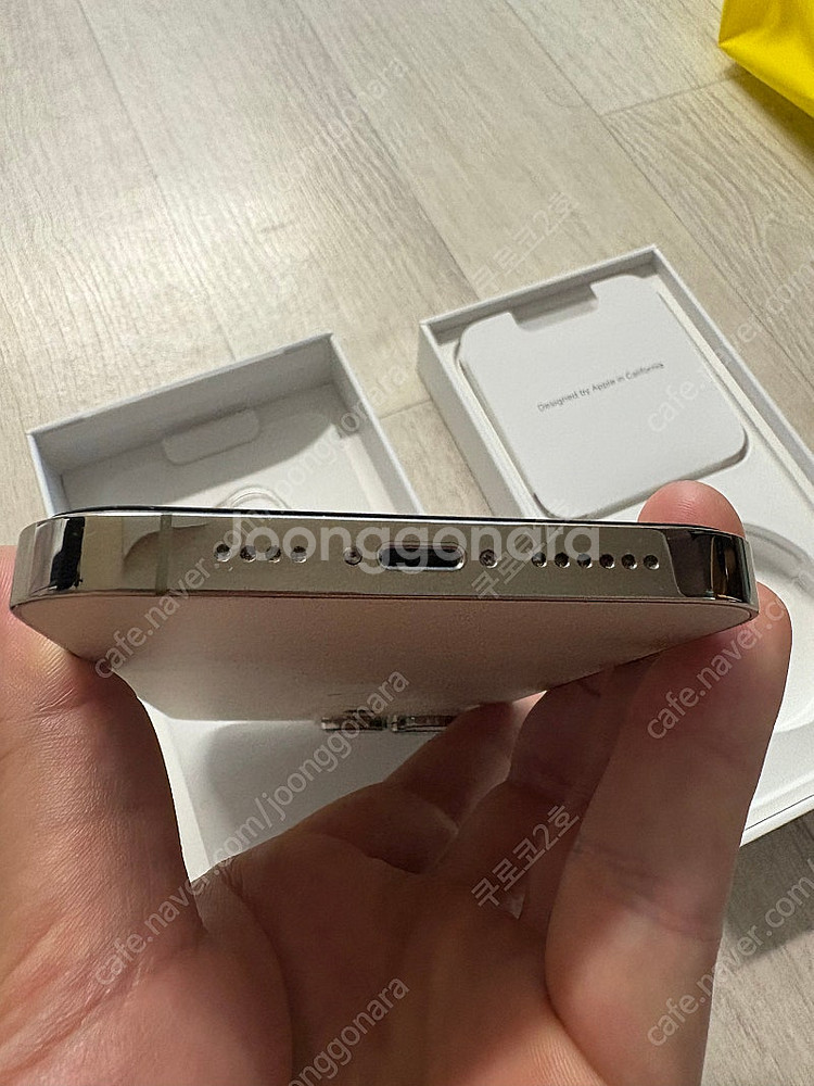 아이폰14프로맥스256G 골드--2