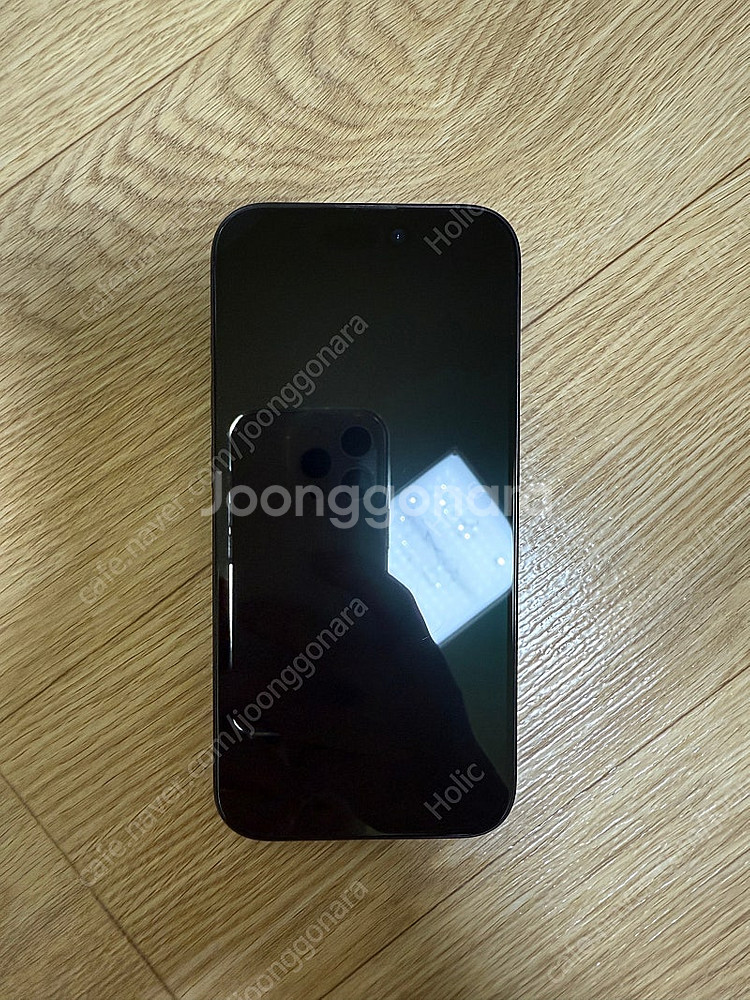 아이폰15프로 블랙티타늄 128GB--0
