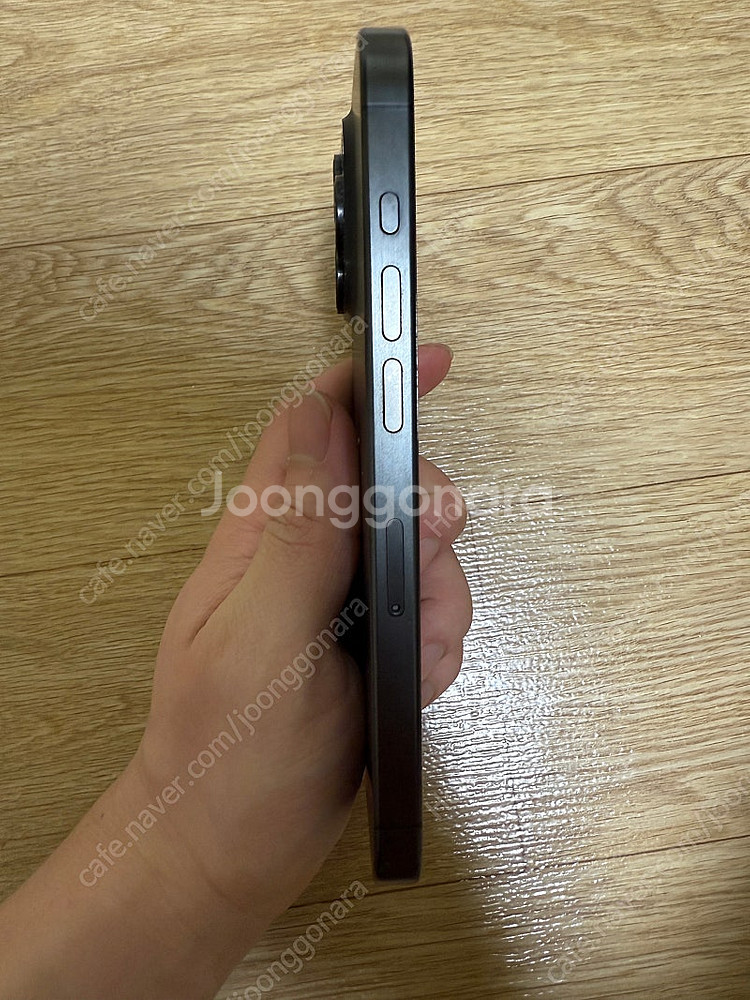 아이폰15프로 블랙티타늄 128GB--2