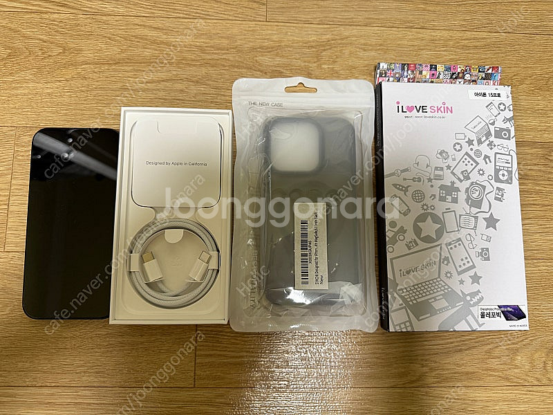 아이폰15프로 블랙티타늄 128GB--7