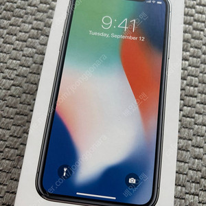 iphone x 10 256g 실버 아이폰
