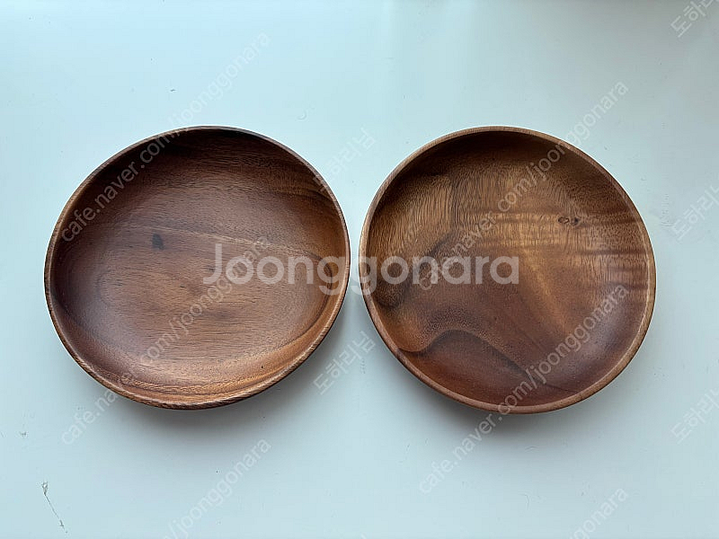 [미사용]무인양품 아카시아 깊은 접시류--0