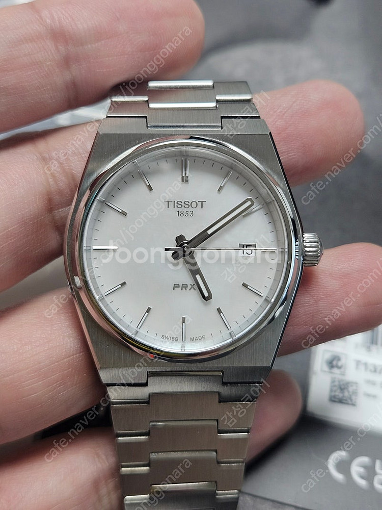 티쏘 prx 35mm 쿼츠 mop 자개--6