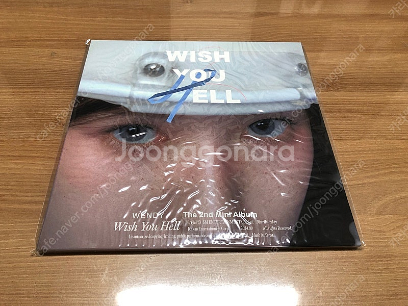 웬디 미니앨범 2집 Wish You Hell LP 미개...--1