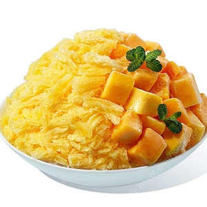 투썸 애플망고 빙수