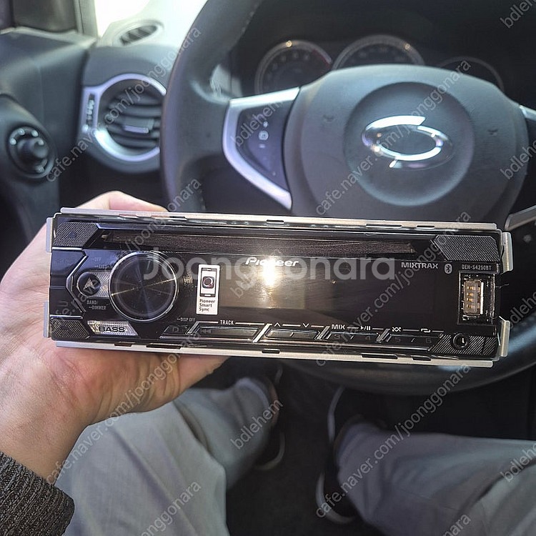 파이오니아 s4250bt 카오디오 헤드유닛 거의 새거(...--3