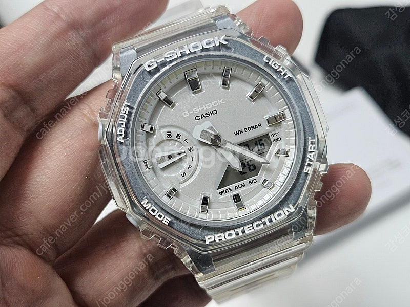 카시오 지샥 지얄오크 클리어 (GMA-S2100SK-7...--5