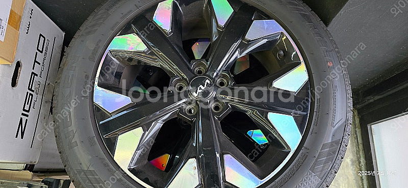 스포티지 NQ5 순정 19인치 휠 타이어 (TPMS 있...--5