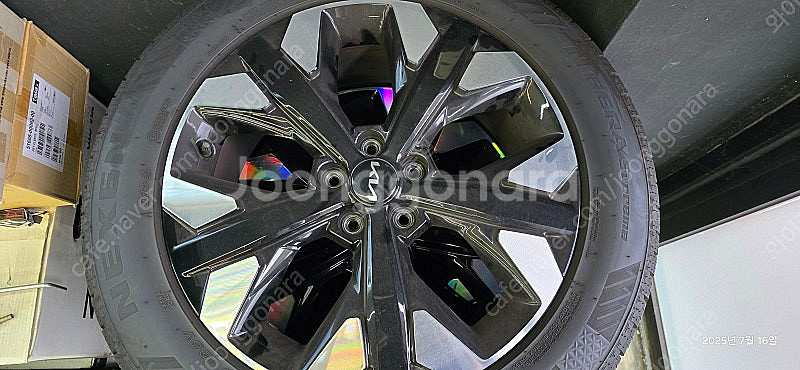 스포티지 NQ5 순정 19인치 휠 타이어 (TPMS 있...--7