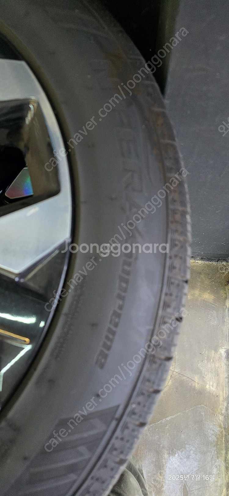 스포티지 NQ5 순정 19인치 휠 타이어 (TPMS 있...--9