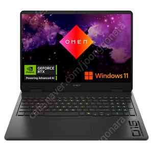 2025 오멘16 라이젠9 RTX5060 1TB 32GB 윈11포함 게이밍노트북 미개봉