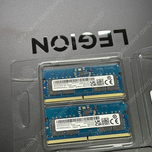 RAMAXEL 12GB DDR5 4800 노트북 램 팝니다. 2개 (RAM 메모리)