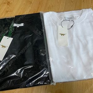 메종키츠네 볼드 헤드폭스 반팔 사이즈 L