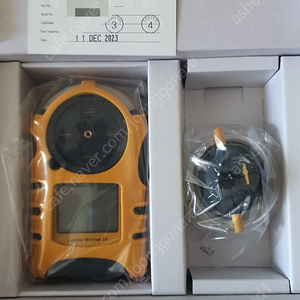 복합가스측정기 honeywell 미니맥스x4 판매(35만원)