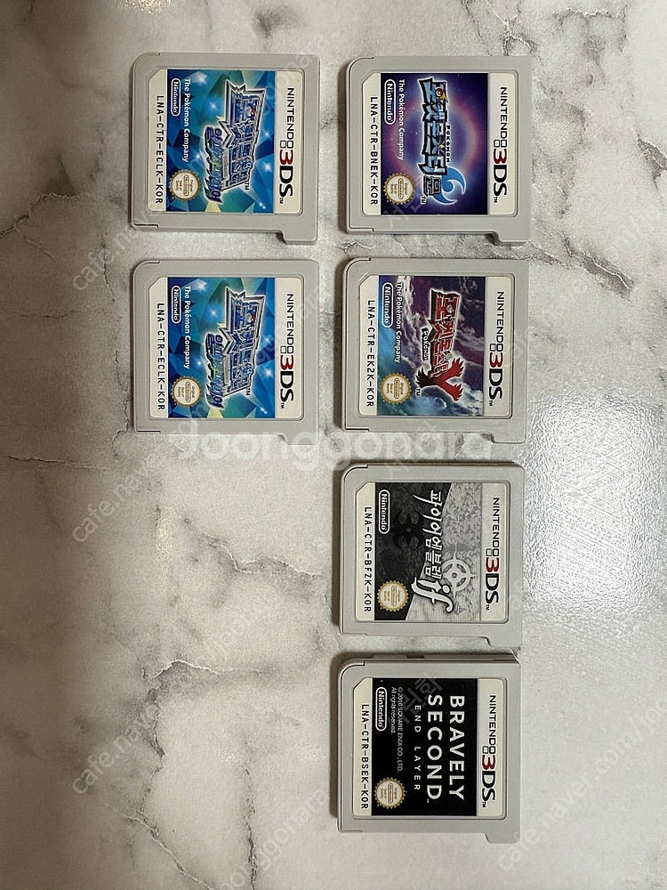 닌텐도 new 3ds xl 두대, 각종 타이틀--3